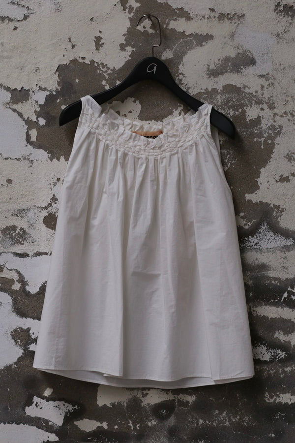 UNISECON 25 Spring/Summer Woven Outer Collar Top/Skirt USC-U11W35W-BAI Top